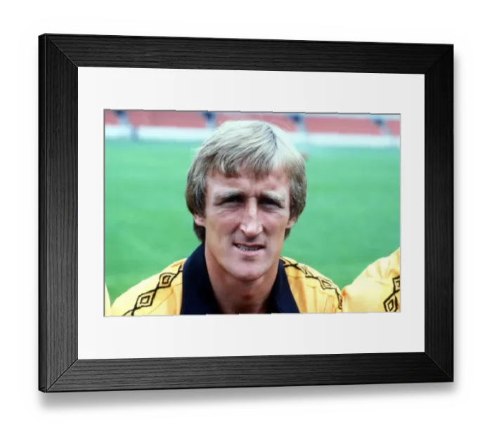 Framed Print : Derek Parkin, Wolves Photocall Framed Print : Derek Parkin, Wolves Photocall