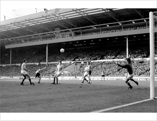 Wolverhampton Wanderers Kenny Hibbitt Scores the Opener Against Manchester City in the League Cup Final