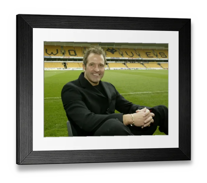 Framed Print : Naming of the Steve Bull Stand Framed Print : Naming of the Steve Bull Stand