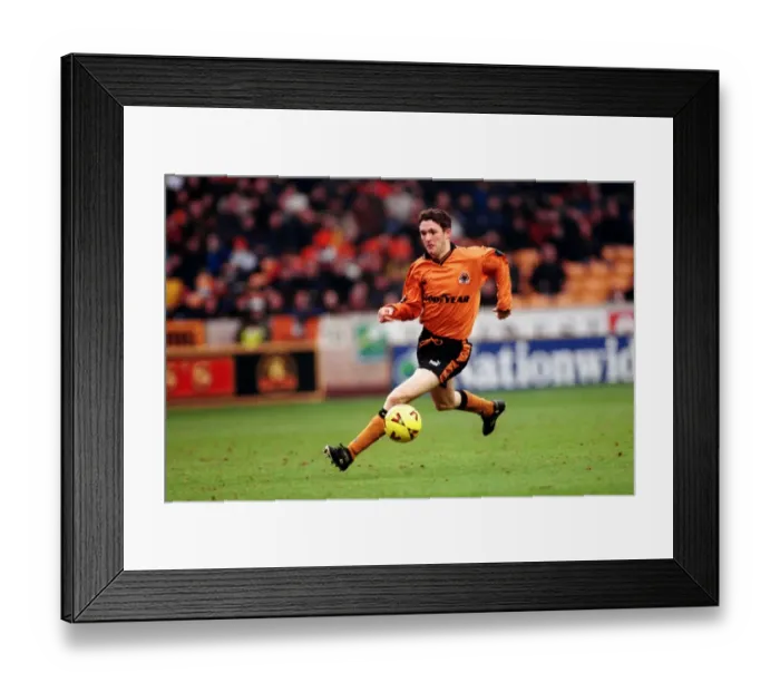 Framed Print : Wolverhampton Wanderers in the 90's: Robbie Keane in Action Framed Print : Wolverhampton Wanderers in the 90's: Robbie Keane in Action