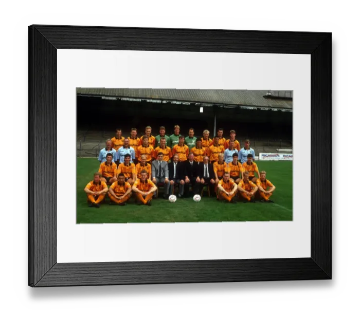 Framed Print : Wolves 1991 / 92 Squad Framed Print : Wolves 1991 / 92 Squad