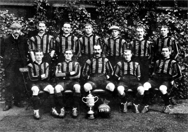Wolves FA Cup Winning Team: Jackery Jones and His Teammates Celebrate Victory in Hall of Fame