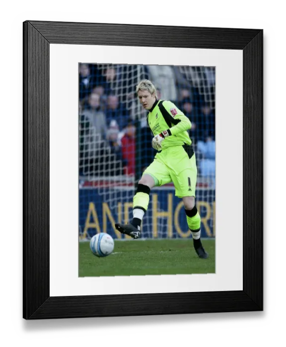 Framed Print : Wayne Hennessey, Coventry City v Wolves, 7  /  2  /  09