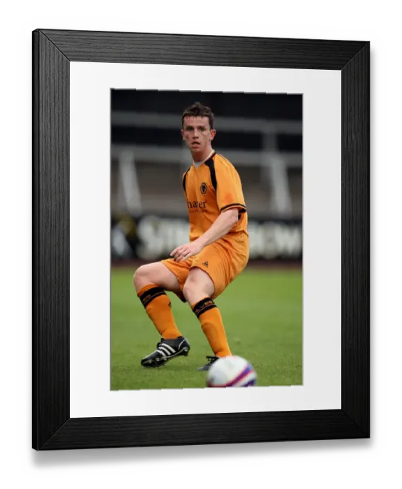 Framed Print : Kevin Foley, Hereford United vs Wolves, 16 / 7 / 08 Framed Print : Kevin Foley, Hereford United vs Wolves, 16 / 7 / 08