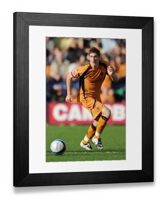 Framed Print : Stephen Ward, Preston North End vs Wolves, 20 / 9 / 08 Framed Print : Stephen Ward, Preston North End vs Wolves, 20 / 9 / 08