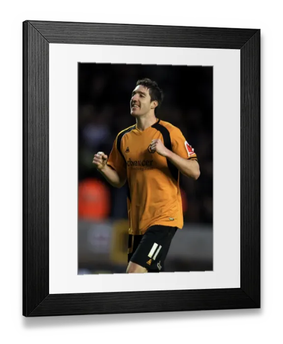 Framed Print : Stephen Ward, Wolves vs Burnley, 8 / 11 / 08 Framed Print : Stephen Ward, Wolves vs Burnley, 8 / 11 / 08