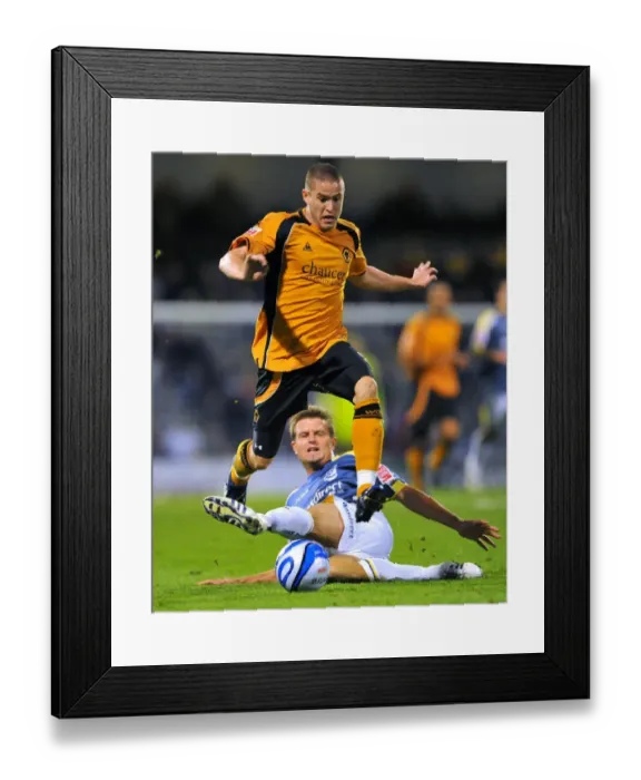 Framed Print : Michael Kightly, Cardiff City vs Wolves, 1 / 11 / 08 Framed Print : Michael Kightly, Cardiff City vs Wolves, 1 / 11 / 08