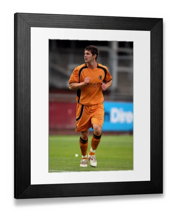 Framed Print : Matt Jarvis, Hereford United vs Wolves, 16 / 7 / 08 Framed Print : Matt Jarvis, Hereford United vs Wolves, 16 / 7 / 08