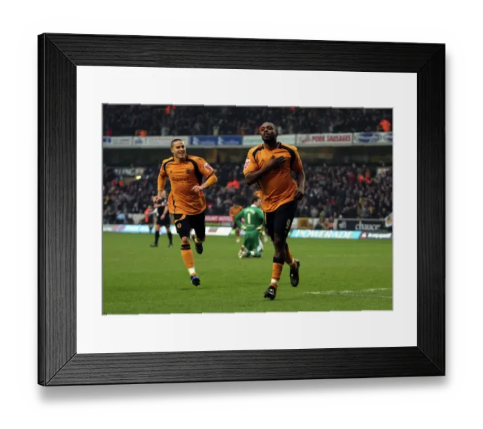 Framed Print : Sylvan Ebanks-Blake, Wolves vs Preston North End, 10 / 1 / 09 Framed Print : Sylvan Ebanks-Blake, Wolves vs Preston North End, 10 / 1 / 09