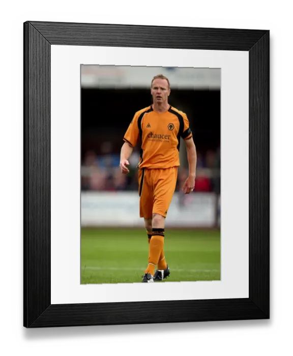 Framed Print : Jody Craddock: A Defiant Moment at Hereford United, July 16, 2008 Framed Print : Jody Craddock: A Defiant Moment at Hereford United, July 16, 2008