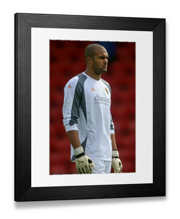 Framed Print : Carl Ikeme, Wrexham vs Wolves, 12 / 7 / 08 Framed Print : Carl Ikeme, Wrexham vs Wolves, 12 / 7 / 08