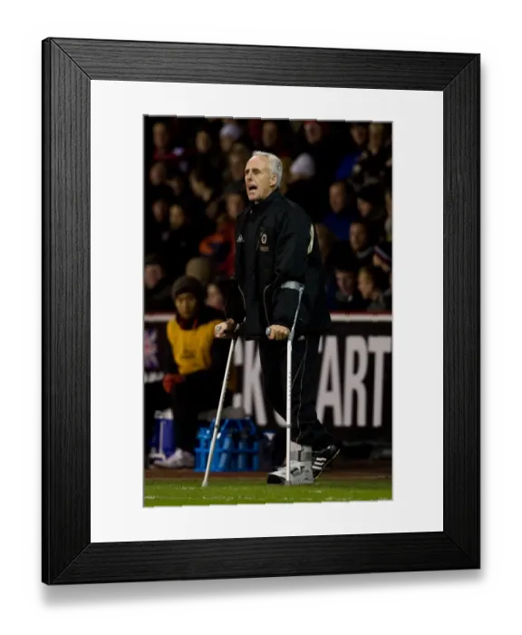 Framed Print : Mick McCarthy, Sheffield United vs Wolves, 25 / 22 / 08 Framed Print : Mick McCarthy, Sheffield United vs Wolves, 25 / 22 / 08