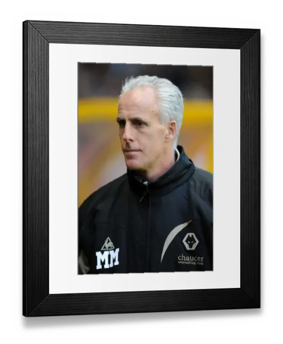 Framed Print : Mick McCarthy, Wolves vs Barnsley, 13 / 12 / 08 Framed Print : Mick McCarthy, Wolves vs Barnsley, 13 / 12 / 08