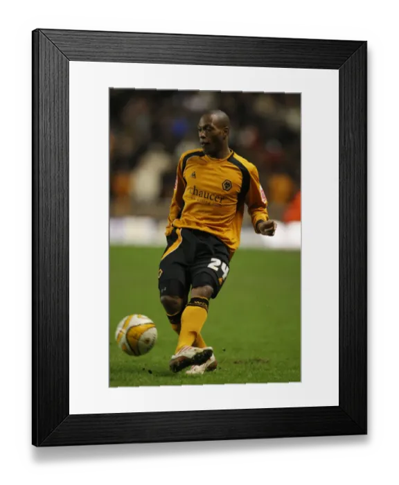 Framed Print : Kyle Reid, Wolves vs Norwich City, 3 / 2 / 09 Framed Print : Kyle Reid, Wolves vs Norwich City, 3 / 2 / 09