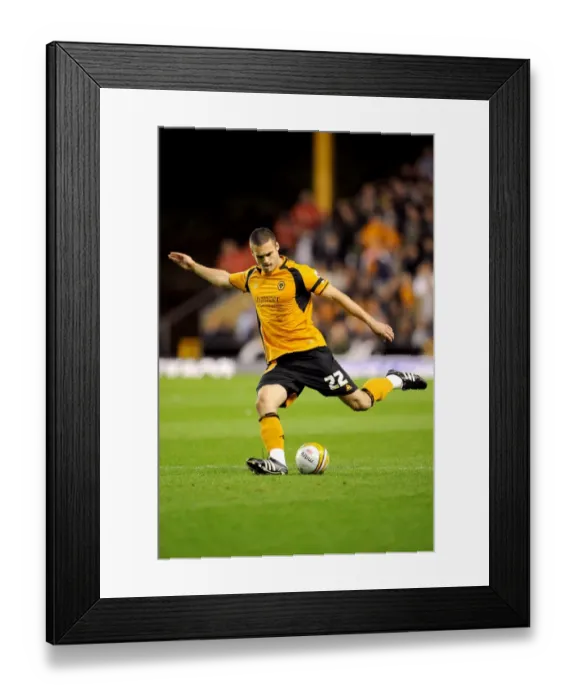 Framed Print : Jason Shackell, Wolves vs Reading, 30 / 9 / 08 Framed Print : Jason Shackell, Wolves vs Reading, 30 / 9 / 08