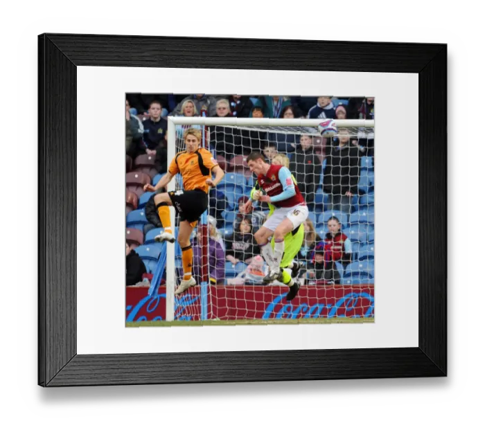 Framed Print : CCC, Burnley vs Wolves, Turf Moor, 14 / 2 / 09 Framed Print : CCC, Burnley vs Wolves, Turf Moor, 14 / 2 / 09