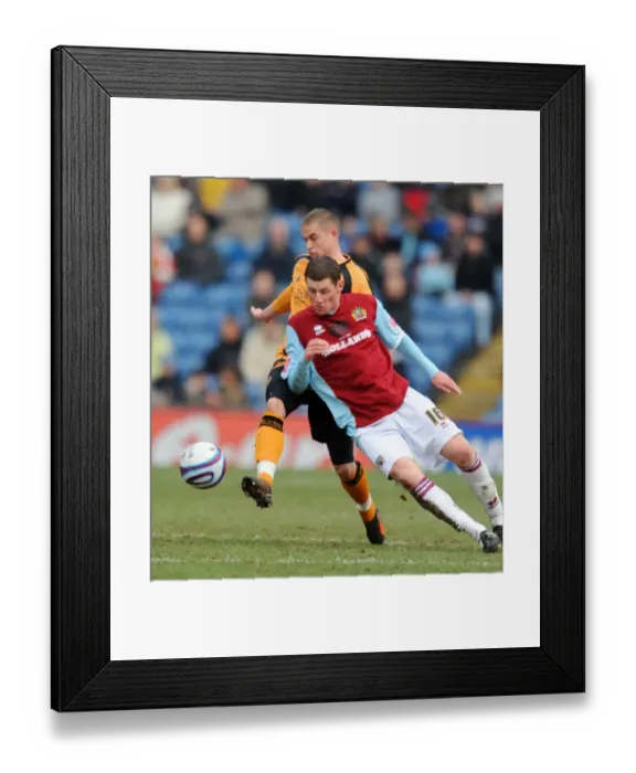 Framed Print : Soccer - Coca-Cola Football Championship - Burnley v Wolverhampton Wanderers - Turf Moor Framed Print : Soccer - Coca-Cola Football Championship - Burnley v Wolverhampton Wanderers - Turf Moor