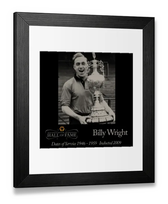 Framed Print : Billy Wright Framed Print : Billy Wright