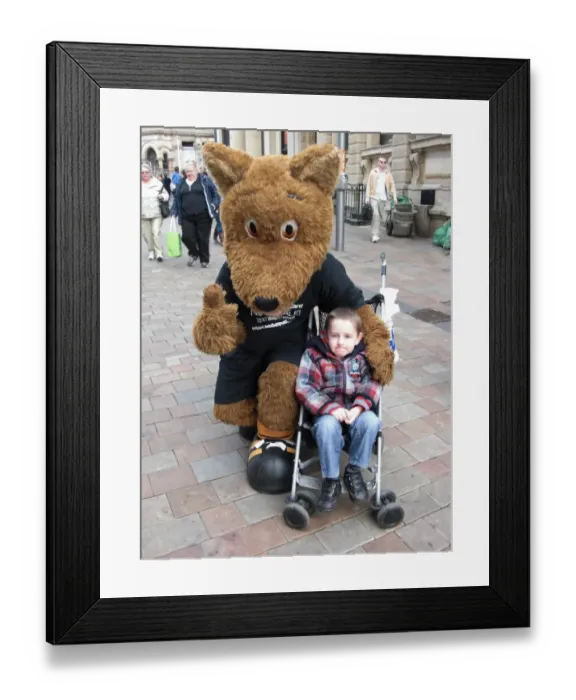 Framed Print : Wolfie and Wendy - Prepaid Card Launch Framed Print : Wolfie and Wendy - Prepaid Card Launch