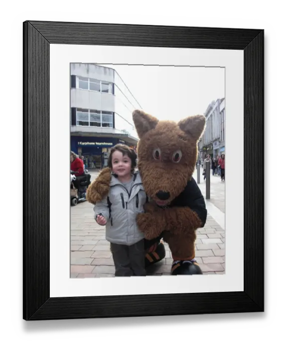 Framed Print : Wolverhampton Wanderers: Unleashing Team Spirit with New Wolfie & Wendy Prepaid Cards - Introducing Your Favorite Mascots! Framed Print : Wolverhampton Wanderers: Unleashing Team Spirit with New Wolfie & Wendy Prepaid Cards - Introducing Your Favorite Mascots!