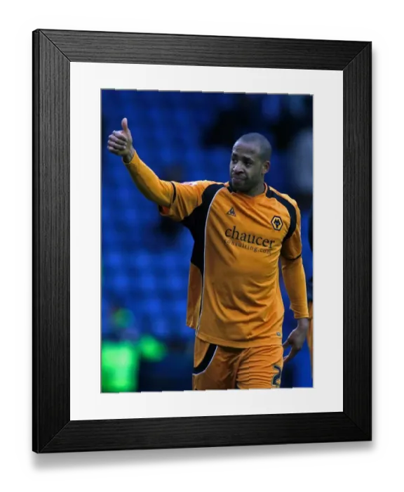 Framed Print : Matt Hill, Sheffield Wednesday vs Wolves, 7  /  3  /  09