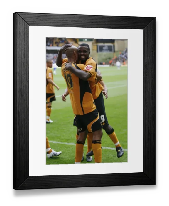 Framed Print : Wolverhampton Wanderers: The Glory Days of Season 08 / 09
