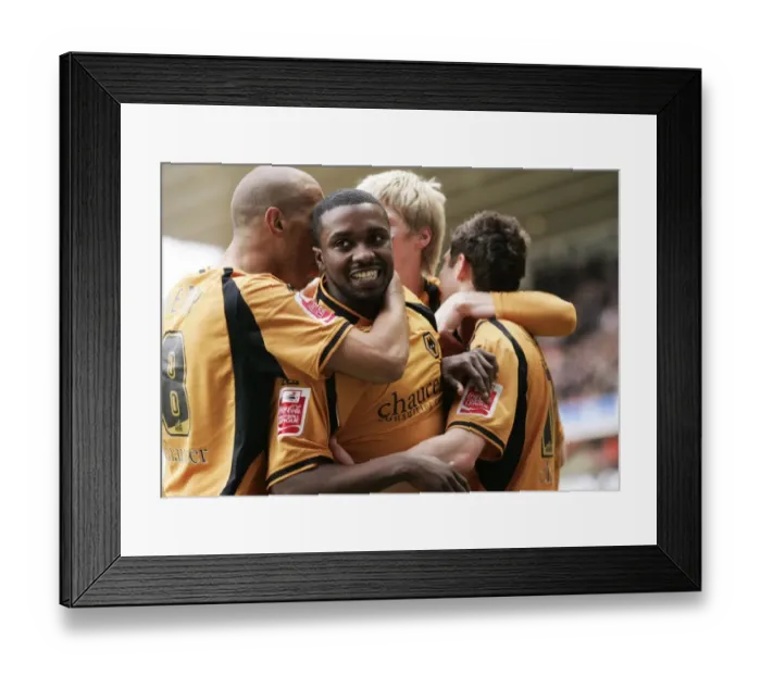 Framed Print : Sylvan Ebanks Blake: Coca-Cola Championship Player of the Year (Wolverhampton Wanderers) Framed Print : Sylvan Ebanks Blake: Coca-Cola Championship Player of the Year (Wolverhampton Wanderers)