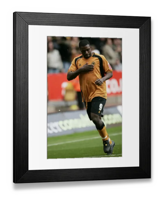 Framed Print : Sylvan Ebanks Blake: Coca-Cola Championship Player of the Year (Wolverhampton Wanderers) Framed Print : Sylvan Ebanks Blake: Coca-Cola Championship Player of the Year (Wolverhampton Wanderers)