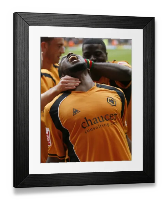 Framed Print : Sylvan Ebanks Blake - Coca-Cola Championship Player of the Year (Wolverhampton Wanderers) Framed Print : Sylvan Ebanks Blake - Coca-Cola Championship Player of the Year (Wolverhampton Wanderers)