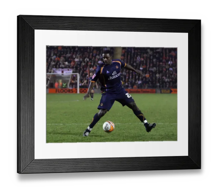 Framed Print : Sylvan Ebanks Blake: Coca-Cola Championship Player of the Year (Wolverhampton Wanderers Star) Framed Print : Sylvan Ebanks Blake: Coca-Cola Championship Player of the Year (Wolverhampton Wanderers Star)