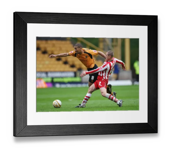 Framed Print : Henry vs Perry Brawl: Wolves vs Southampton Championship Clash at Molineux (April 10, 2009) Framed Print : Henry vs Perry Brawl: Wolves vs Southampton Championship Clash at Molineux (April 10, 2009)