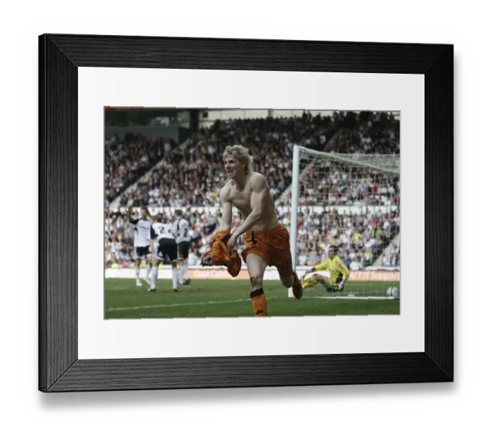 Framed Print : Wolverhampton Wanderers Andrew Keogh's Thrilling Hat-Trick vs. Derby County in Championship Match (April 13, 2009) Framed Print : Wolverhampton Wanderers Andrew Keogh's Thrilling Hat-Trick vs. Derby County in Championship Match (April 13, 2009)
