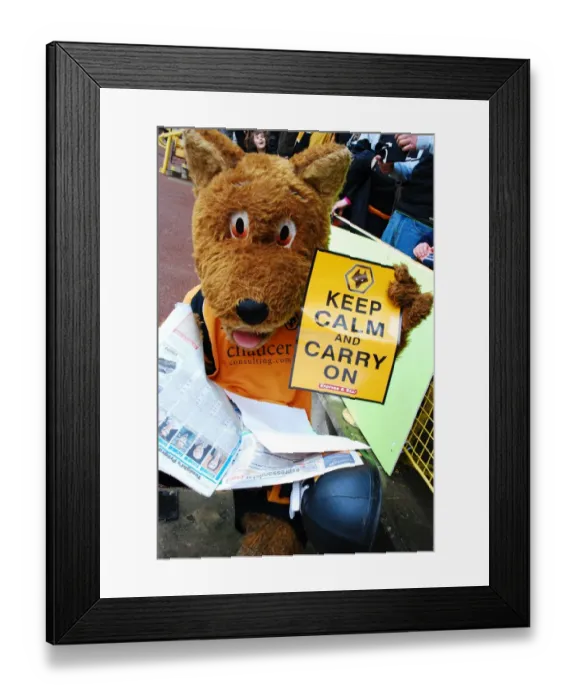 Framed Print : Wolfie & Wendy