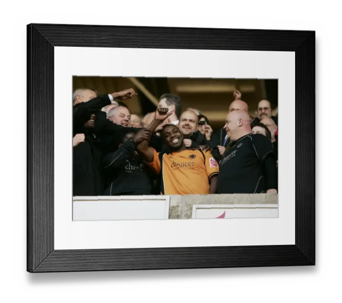 Framed Print : Wolves Secure Promotion: Dramatic Moments from the Epic Showdown vs QPR (18-4-09) Framed Print : Wolves Secure Promotion: Dramatic Moments from the Epic Showdown vs QPR (18-4-09)