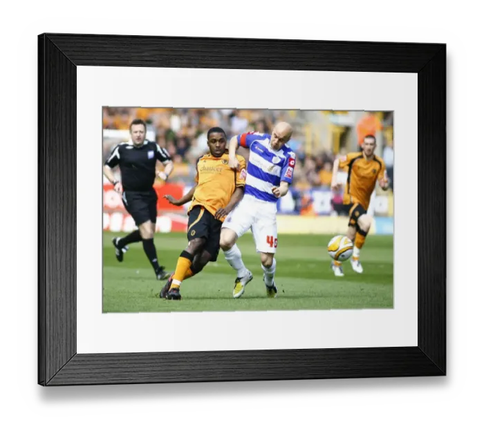 Framed Print : Clash at Molineux: Wolves vs QPR (April 18, 2009) Framed Print : Clash at Molineux: Wolves vs QPR (April 18, 2009)