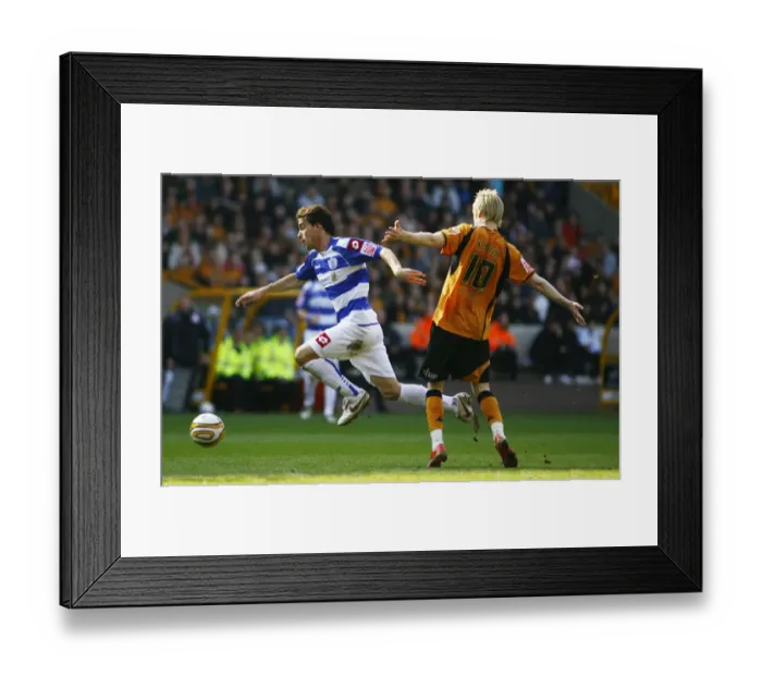 Framed Print : Keogh vs Lopez: Championship Showdown - Wolverhampton Wanderers vs QPR (18 / 04 / 2009) Framed Print : Keogh vs Lopez: Championship Showdown - Wolverhampton Wanderers vs QPR (18 / 04 / 2009)