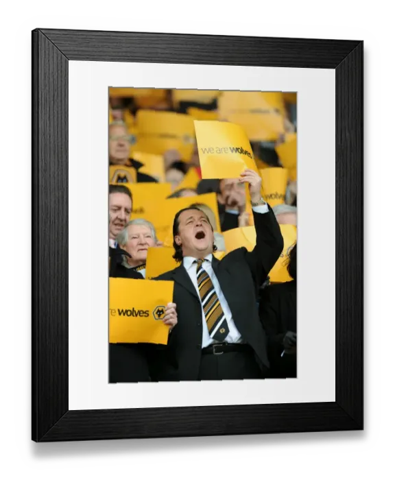 Framed Print : Jez Moxey Chief Executive of Wolverhampton Wanderers