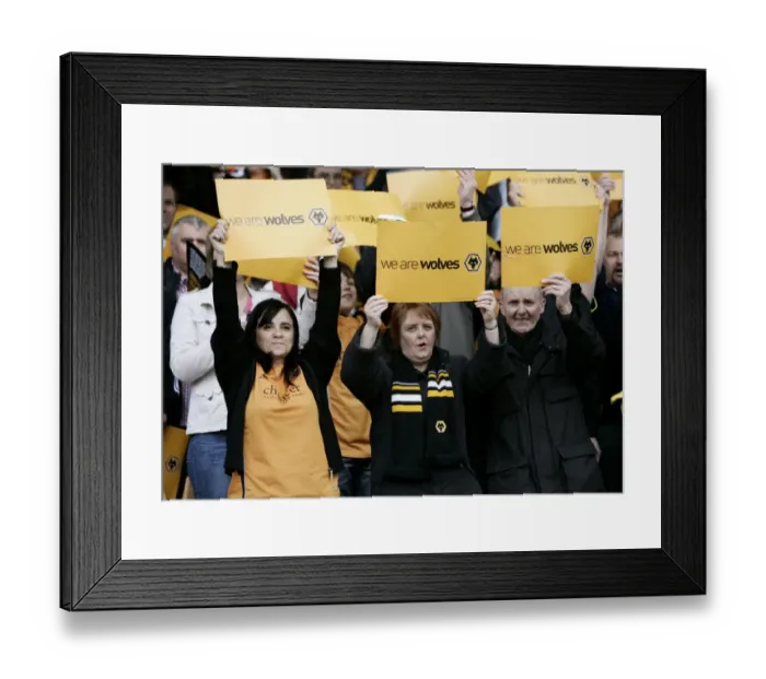 Framed Print : Wolves Vs QPR - Promotion Framed Print : Wolves Vs QPR - Promotion
