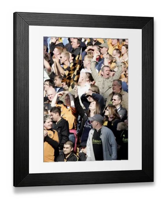 Framed Print : Wolverhampton Wanderers Promotion Celebration vs. Queens Park Rangers (08 / 09)