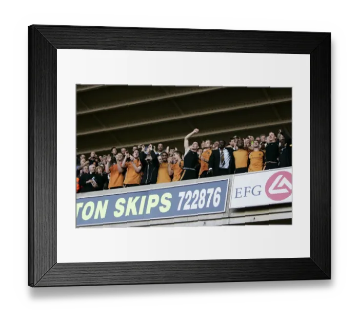 Framed Print : Wolverhampton Wanderers: Championship Victory and Premier League Promotion Celebration vs. QPR (2009) Framed Print : Wolverhampton Wanderers: Championship Victory and Premier League Promotion Celebration vs. QPR (2009)
