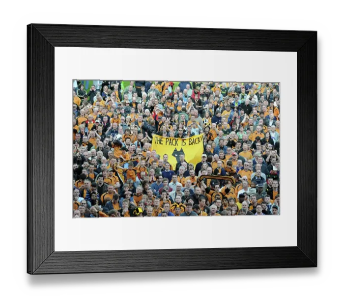 Framed Print : Wolves Secure Promotion: Thrilling Victory over QPR (April 18, 2009) Framed Print : Wolves Secure Promotion: Thrilling Victory over QPR (April 18, 2009)