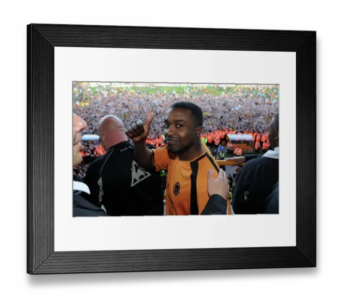 Framed Print : Wolves Secure Promotion: Thrilling Victory Over QPR (April 18, 2009) Framed Print : Wolves Secure Promotion: Thrilling Victory Over QPR (April 18, 2009)