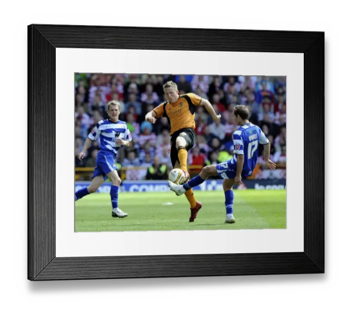 Framed Print : Berra vs Woods: Championship Clash between Wolverhampton Wanderers and Doncaster Rovers, May 2009