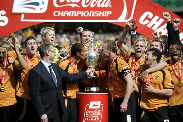 Wolverhampton Wanderers Celebrate Promotion as Championship Champions (03 / 05 / 09)