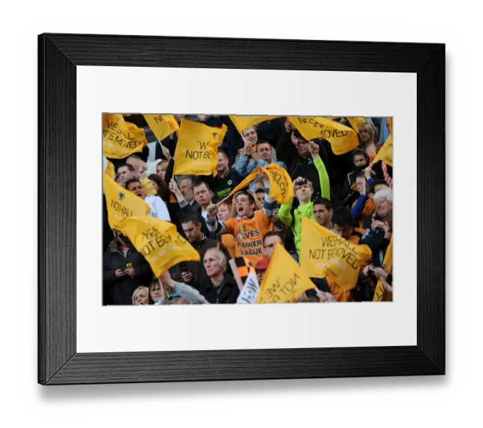 Framed Print : Wolverhampton Wanderers: Championship Champions - Euphoric Fans Triumphant Celebration: The Moment of Victory Framed Print : Wolverhampton Wanderers: Championship Champions - Euphoric Fans Triumphant Celebration: The Moment of Victory