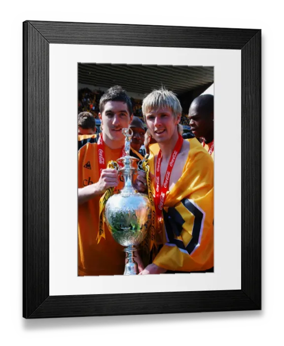 Framed Print : Glory Days: Wolverhampton Wanderers Championship Title Win 2008-09 Framed Print : Glory Days: Wolverhampton Wanderers Championship Title Win 2008-09