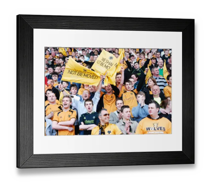 Framed Print : Wolves Glory: Championship Champions 08-09 - Celebrating Our Title Win Framed Print : Wolves Glory: Championship Champions 08-09 - Celebrating Our Title Win