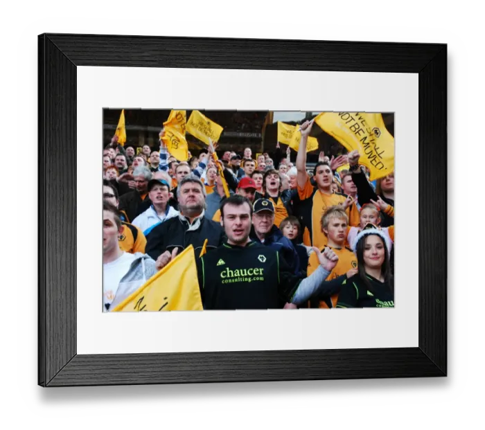 Framed Print : Wolverhampton Wanderers: 08-09 Championship Title Win - Celebrating a Return to Champions League Football
