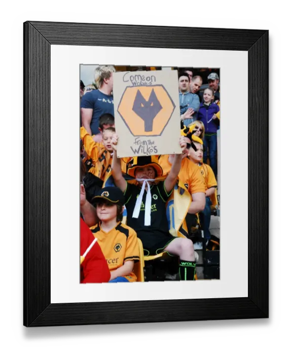 Framed Print : Matches to Glory: Wolves Championship Title Win 08-09 Framed Print : Matches to Glory: Wolves Championship Title Win 08-09
