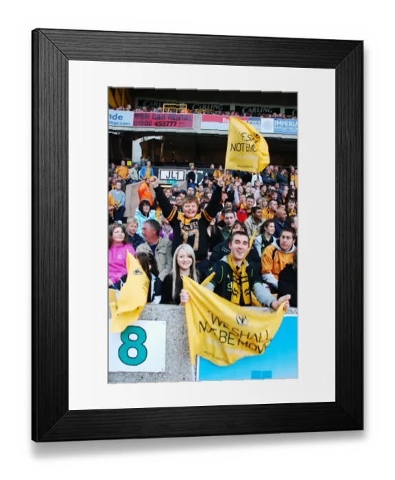 Framed Print : A Season to Remember: Wolverhampton Wanderers Championship Title Win (2008-09) - Glory Nights: Wolves Championship Celebration
